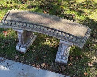 Cement Bench (3 pieces)