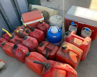 gas cans cooler