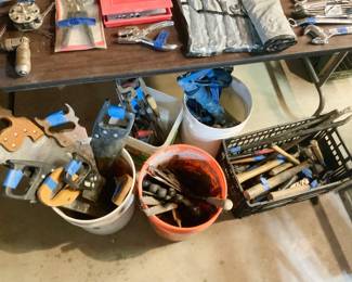 hammers saws files