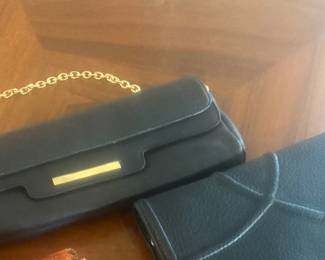 black clutch purses