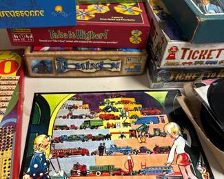 Vintage and current games