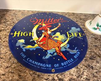 Vintage (1992) reproduction enamel signs