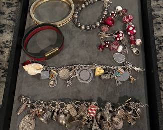 Charm bracelets, Women's Seiko watch and more