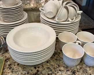 Pottery Barn dishes - "Emma" pattern