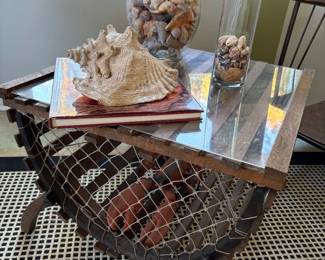 Lobster cage table