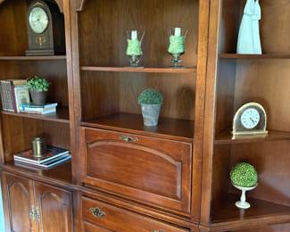 Wall unit with drop down leaf - great for a bar or desk