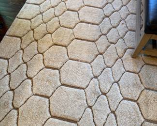 Hand-Tufted Wool Carpet - excellent condition