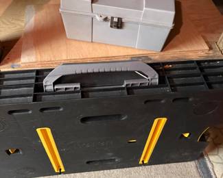 Work table and tool box