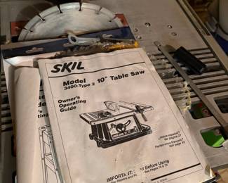 Skil table saw