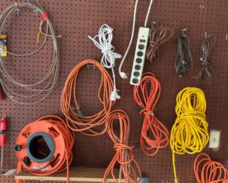 Outdoor Electrical extension cords
