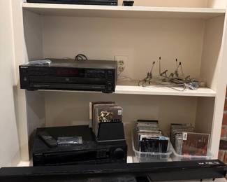 VHS and DVD players, sound bar and more!