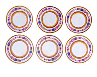 Limoges decorative plates