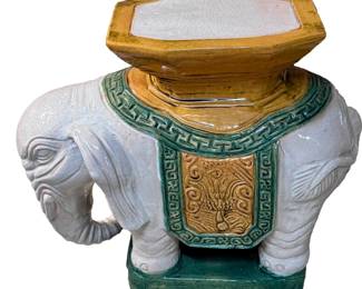Chinese Garden Seat or Side Table