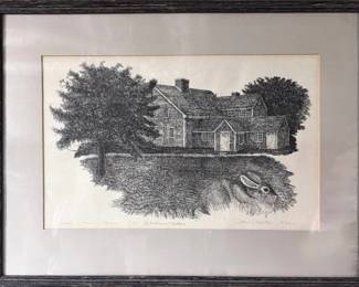 Bicentennial signed lithograph