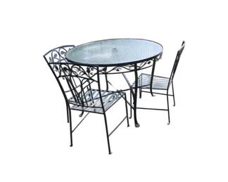 Salterini dining table and 6 chairs