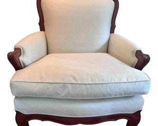 One of a pair contemporary Bergeres