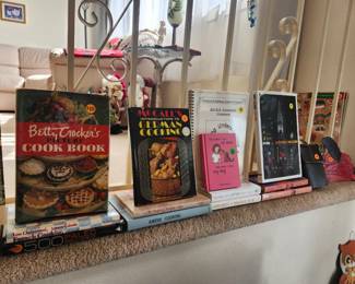 Vintage Cook Books also Papered Chef