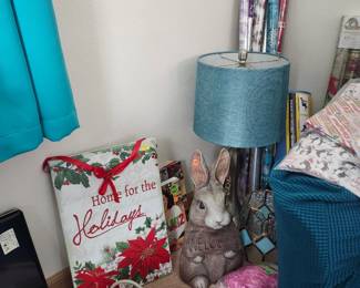 Decor, Mutiple power strips, New Holiday paper supersized