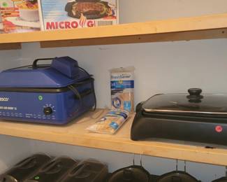 12 qt Nesco, griddle, warming appliances
