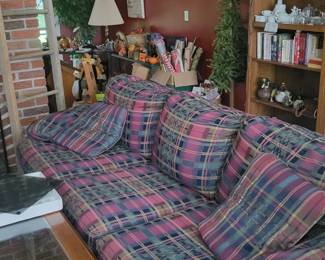 2 Plaid Couches