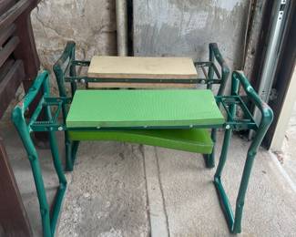 Vintage Folding Garden Kneeler and Seat