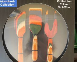 Baltique Marrakesh Collection 3-Piece Cheese Tool Set