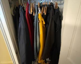 Assorted Vintage and Modern Outerwear