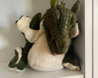 Folkmanis Green Winged Dragon Hand Puppet
