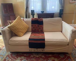  2-Seat Sofa with Slipcover