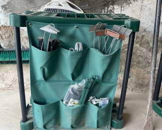 Garden Tool Organizer Cart