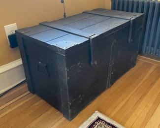 Vintage Tansu-Style Storage Chest