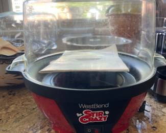 West Bend Stir Crazy Popcorn Popper 6 Qt