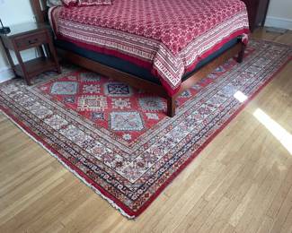 Hand-Knotted Kazak Wool Area Rug