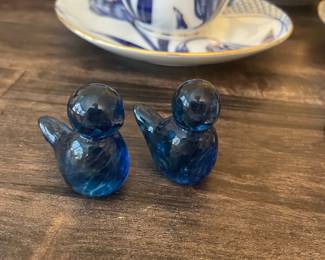 Crystal Larson Glass Bird Figurine
