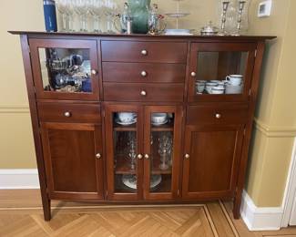 Pompanoosic Mills Wood Buffet and Hutch