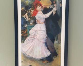 Pierre-Auguste Renoir 'Dance at Bougival' Framed Print