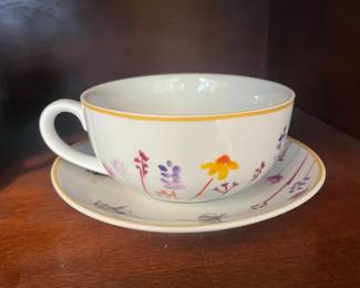 Lesser & Pavey Jenifer Rose Gallery Cup and Saucer