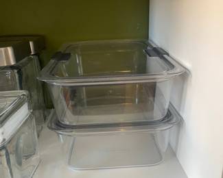 Assorted Kitchen Storage Containers