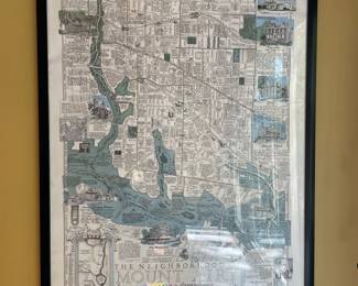 The Neighborhood of Mount Airy, Philadelphia, Pennsylvania Map