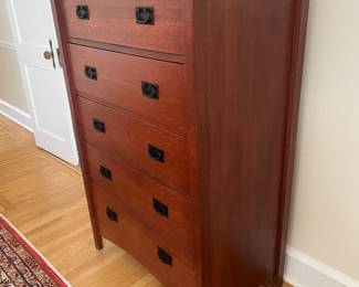 E&S Wood Creations Five-Drawer Chest