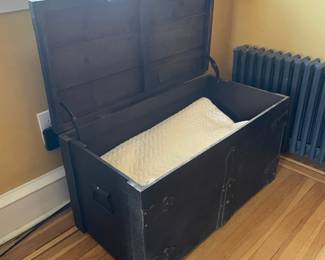 Vintage Tansu-Style Storage Chest