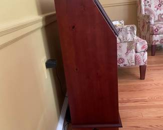 Vintage Drop-Front Secretary Desk