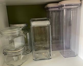 Assorted Kitchen Storage Containers