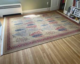 Vintage "Tree of Life" Gabbeh Style Wool Area Rug