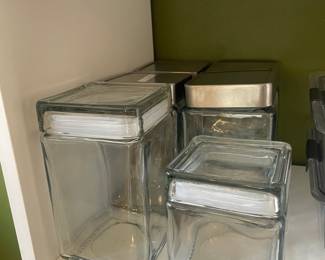 Assorted Kitchen Storage Containers