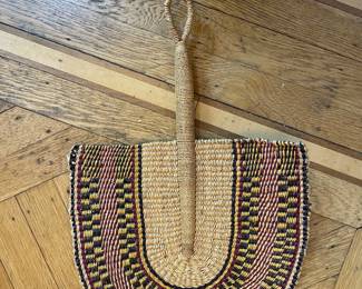 Handwoven Bolga Fan