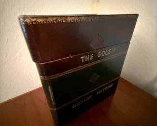 The Golem by Gustav Meyrink, leather bound edition