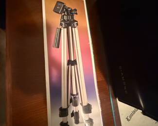Basic universal camera tripod in original box