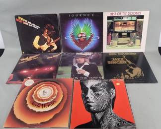 395 Eight LP records 33rpms