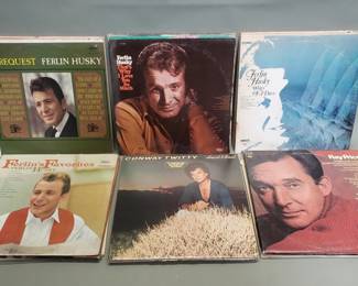 591 Group of vintage LP records